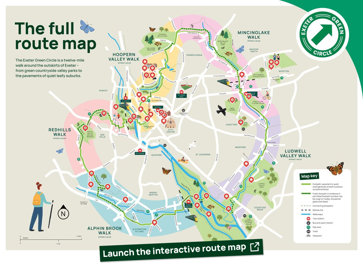 Exeter Green Circle - Interactive Map